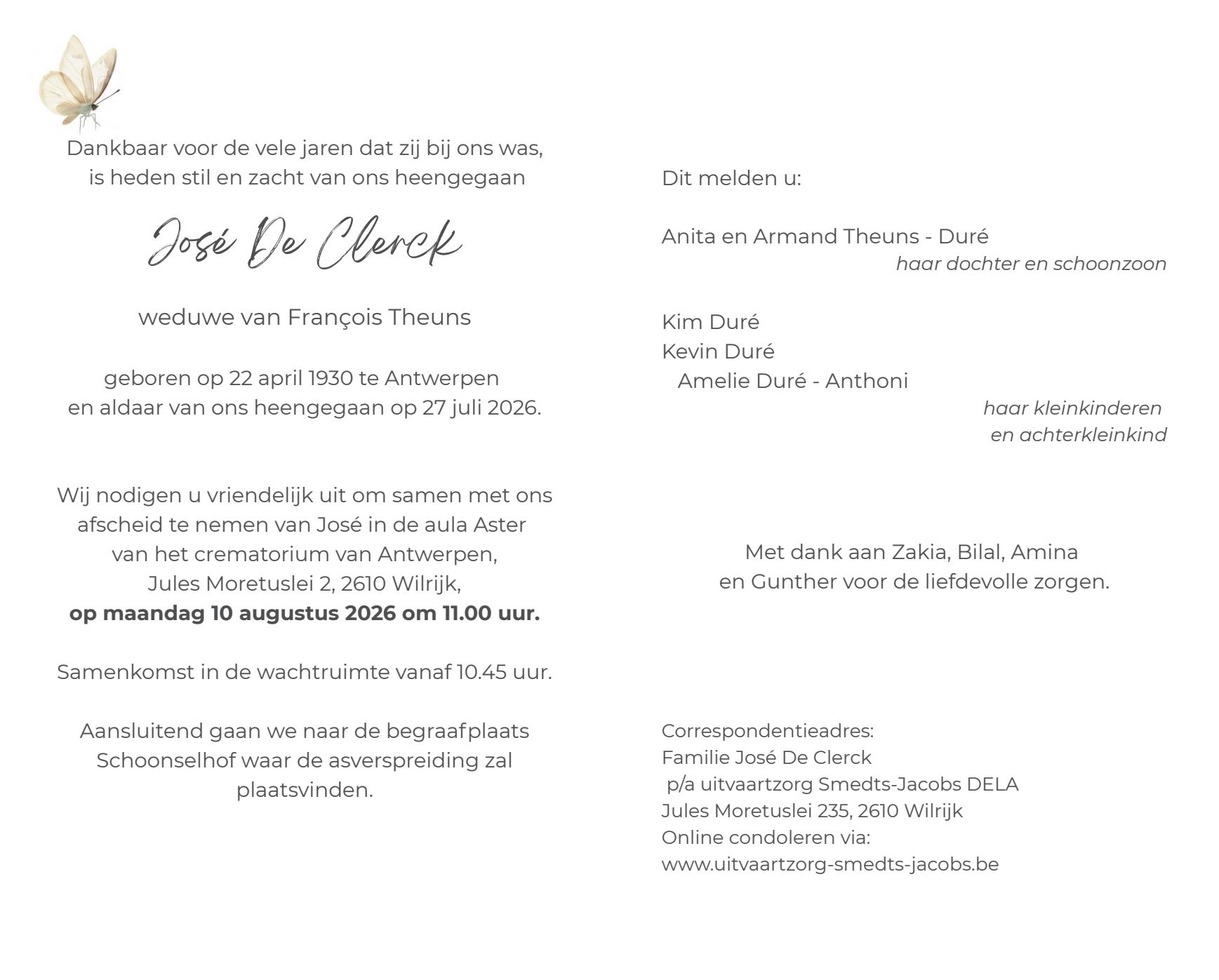 Letter Of Condolence