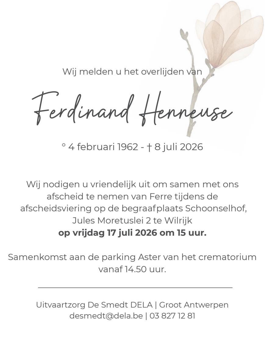 Letter Of Condolence