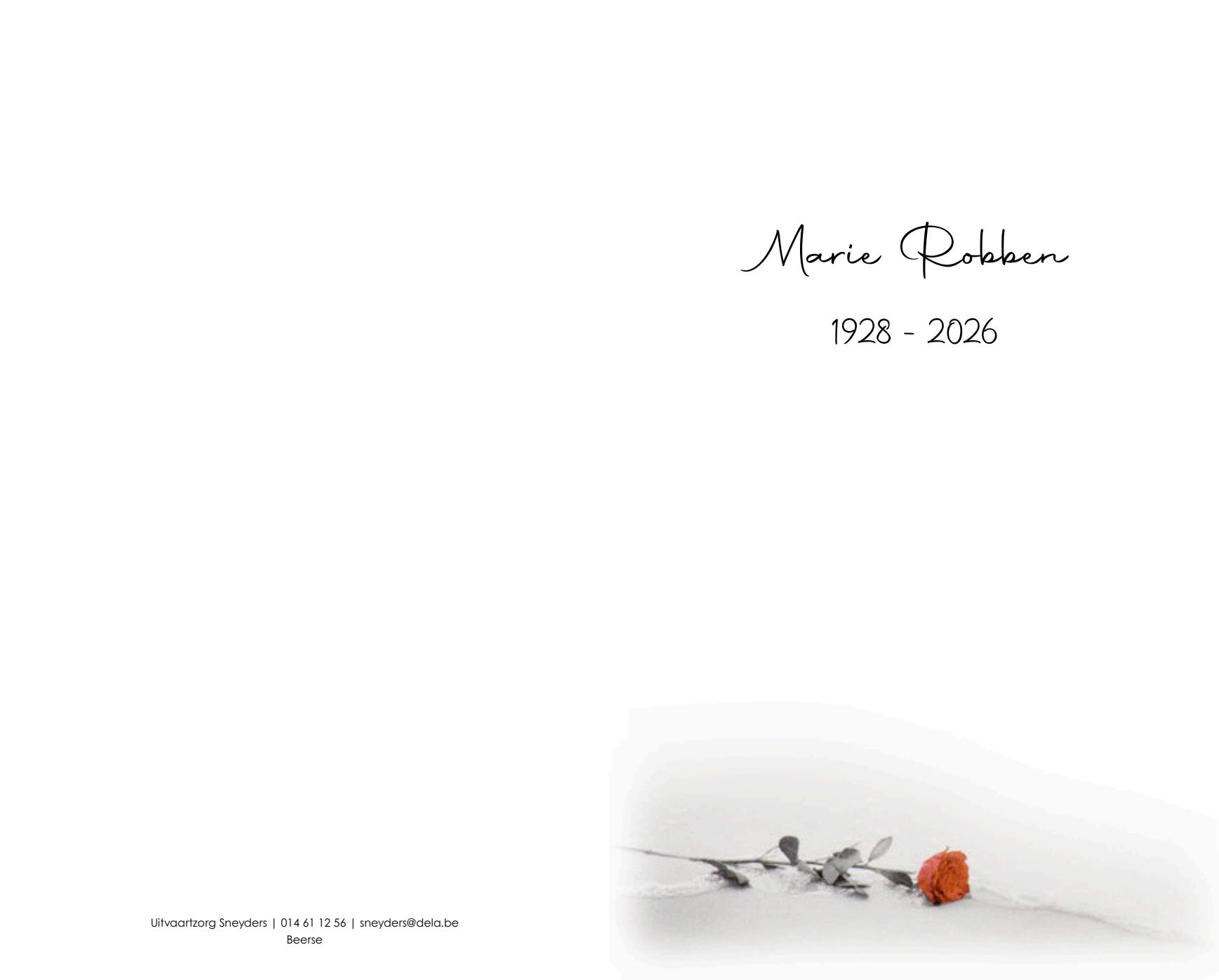Letter Of Condolence