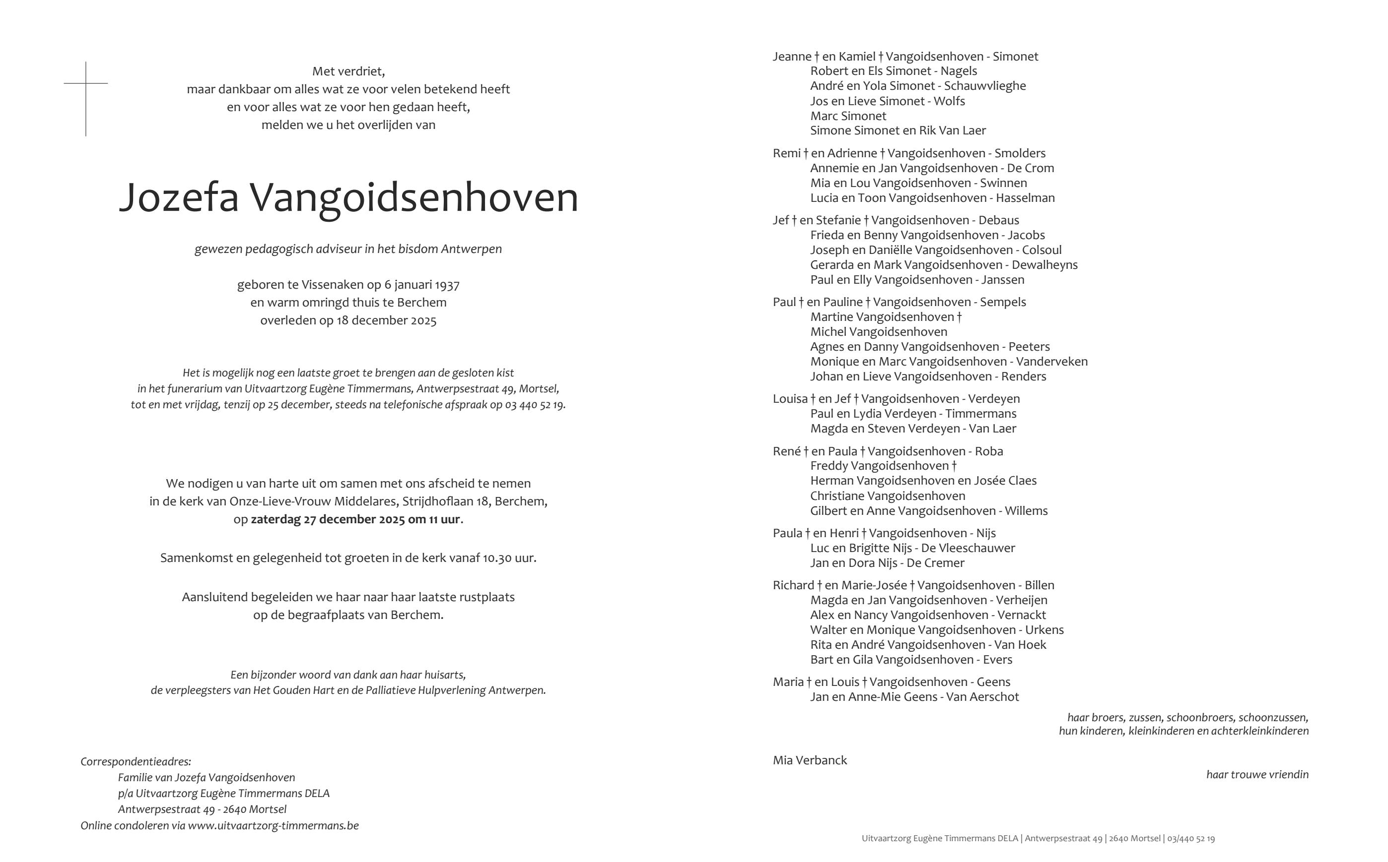 Letter Of Condolence