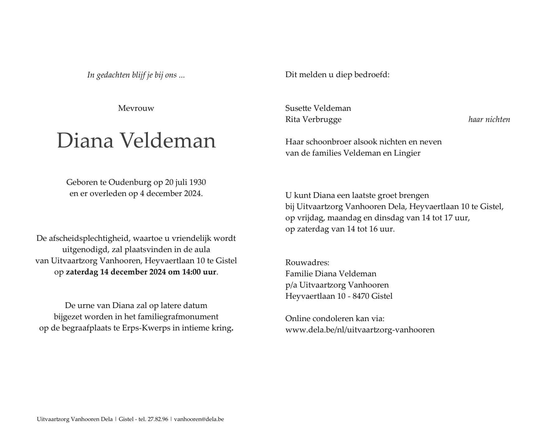 Letter Of Condolence