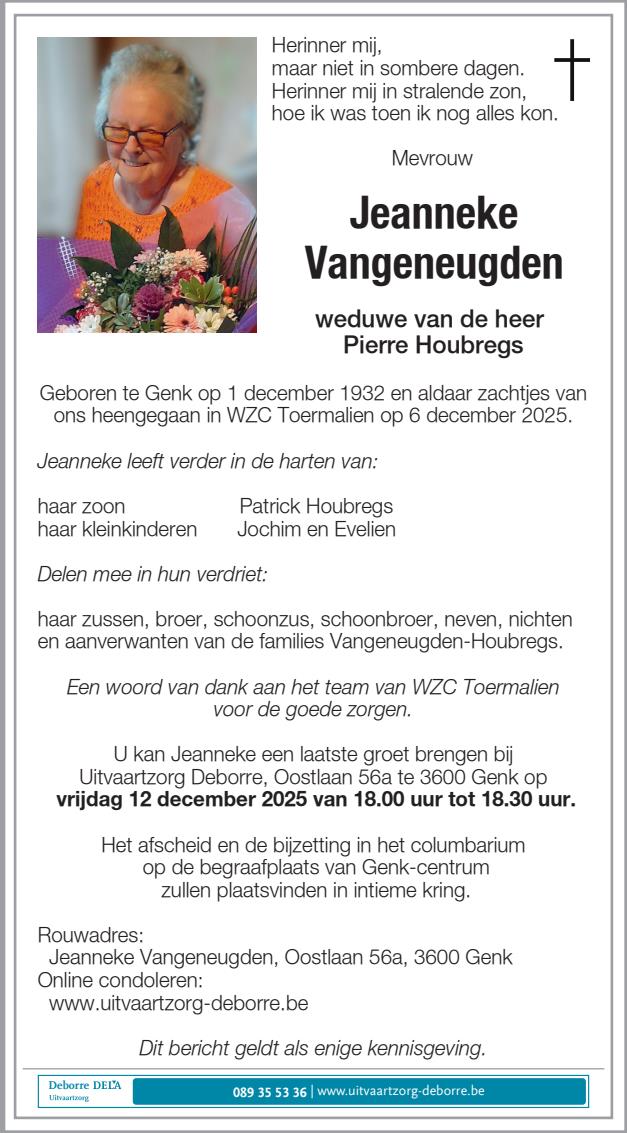 Letter Of Condolence