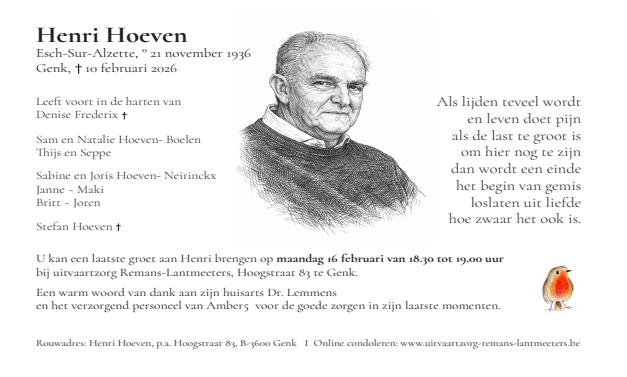 Letter Of Condolence