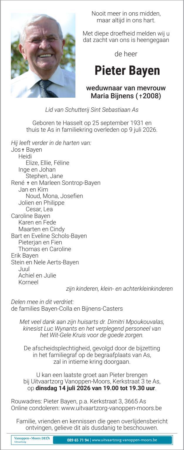 Letter Of Condolence