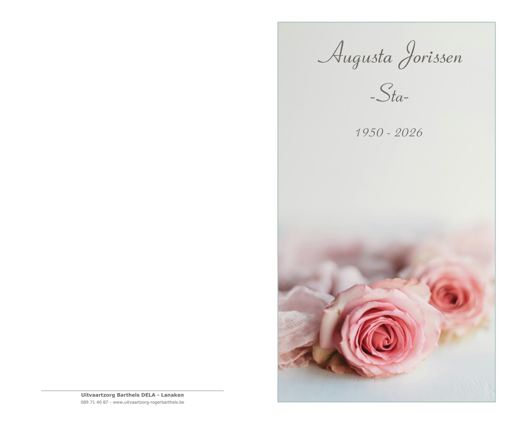 Letter Of Condolence