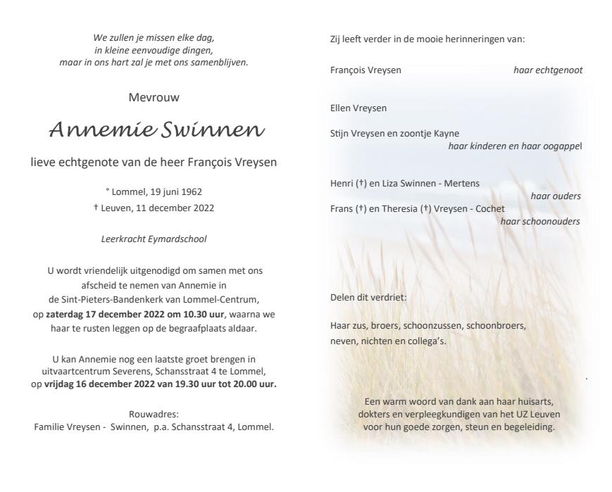 Letter Of Condolence