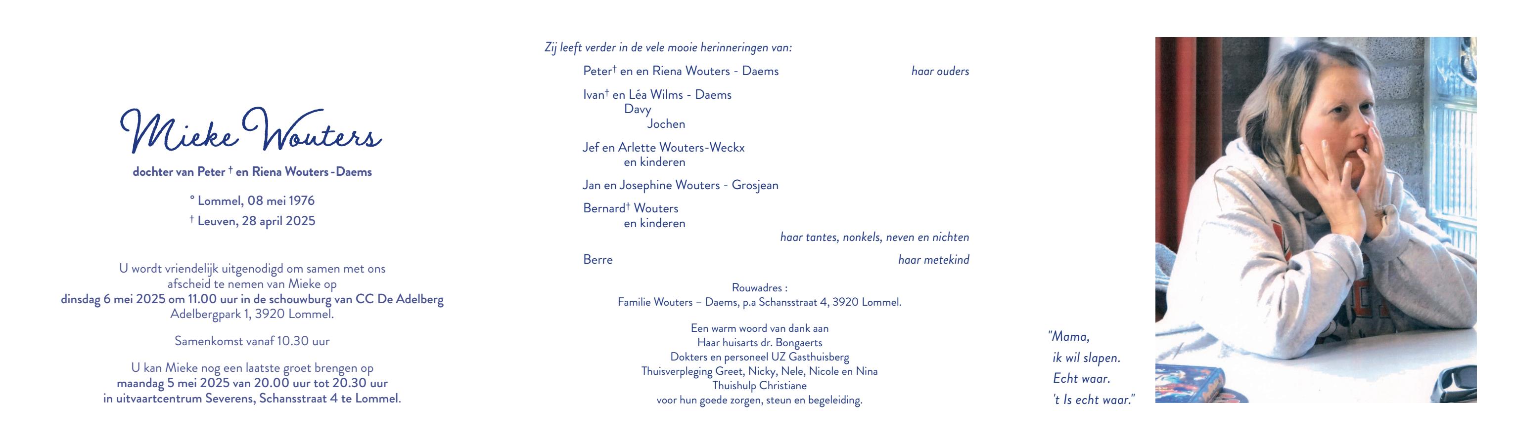 Letter Of Condolence