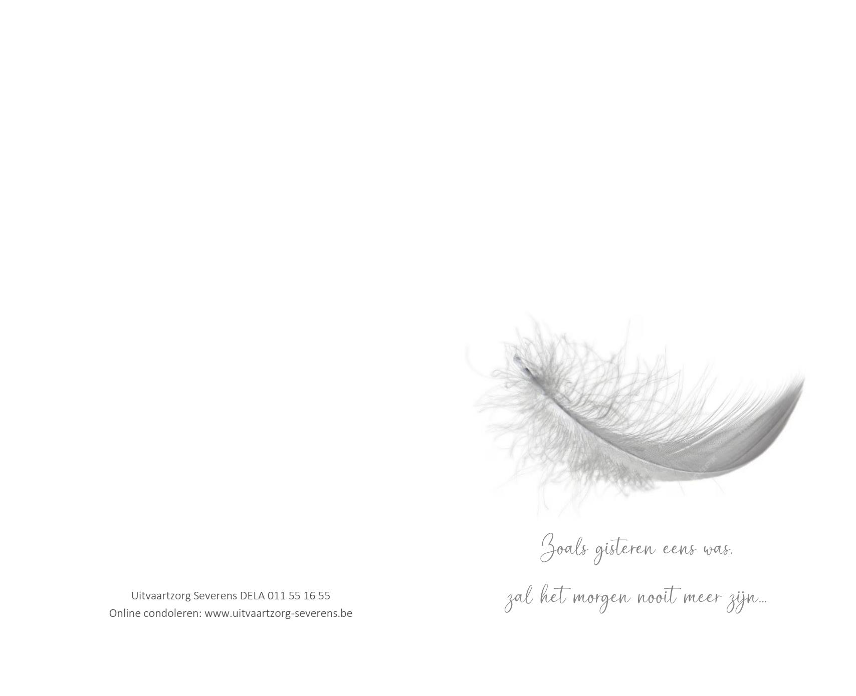 Letter Of Condolence
