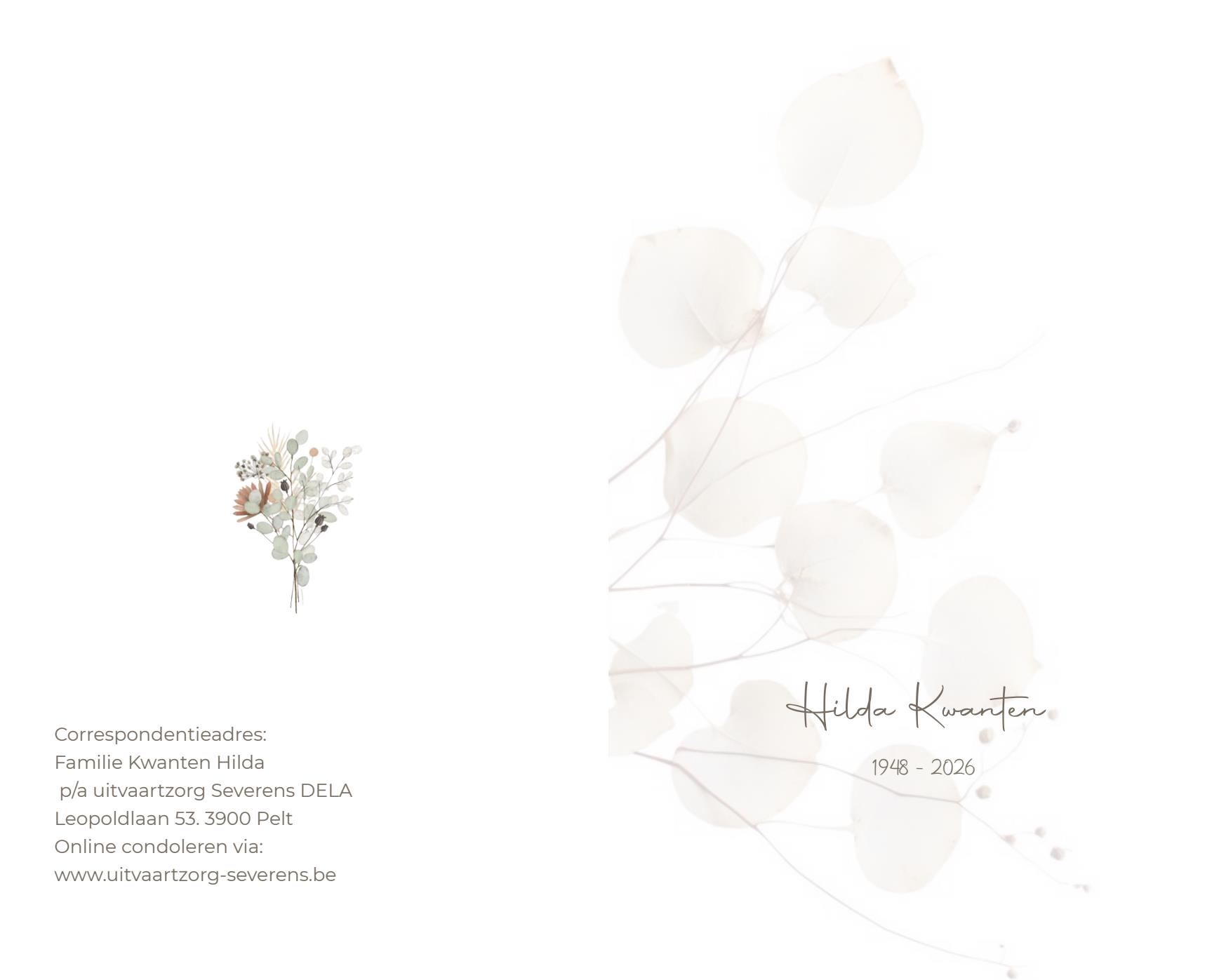 Letter Of Condolence