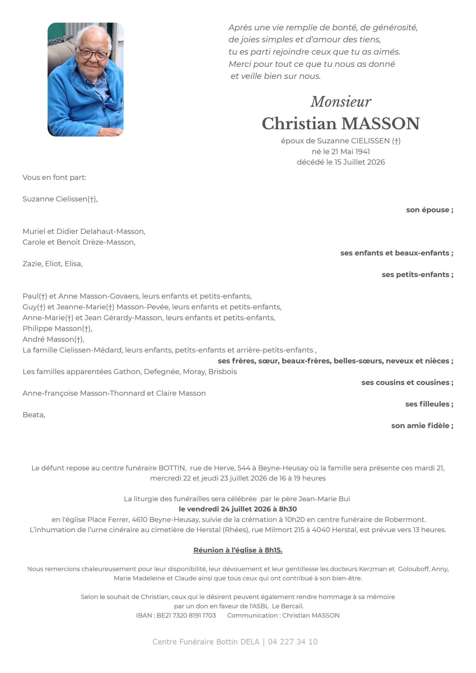 Letter Of Condolence