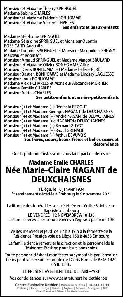 Letter Of Condolence