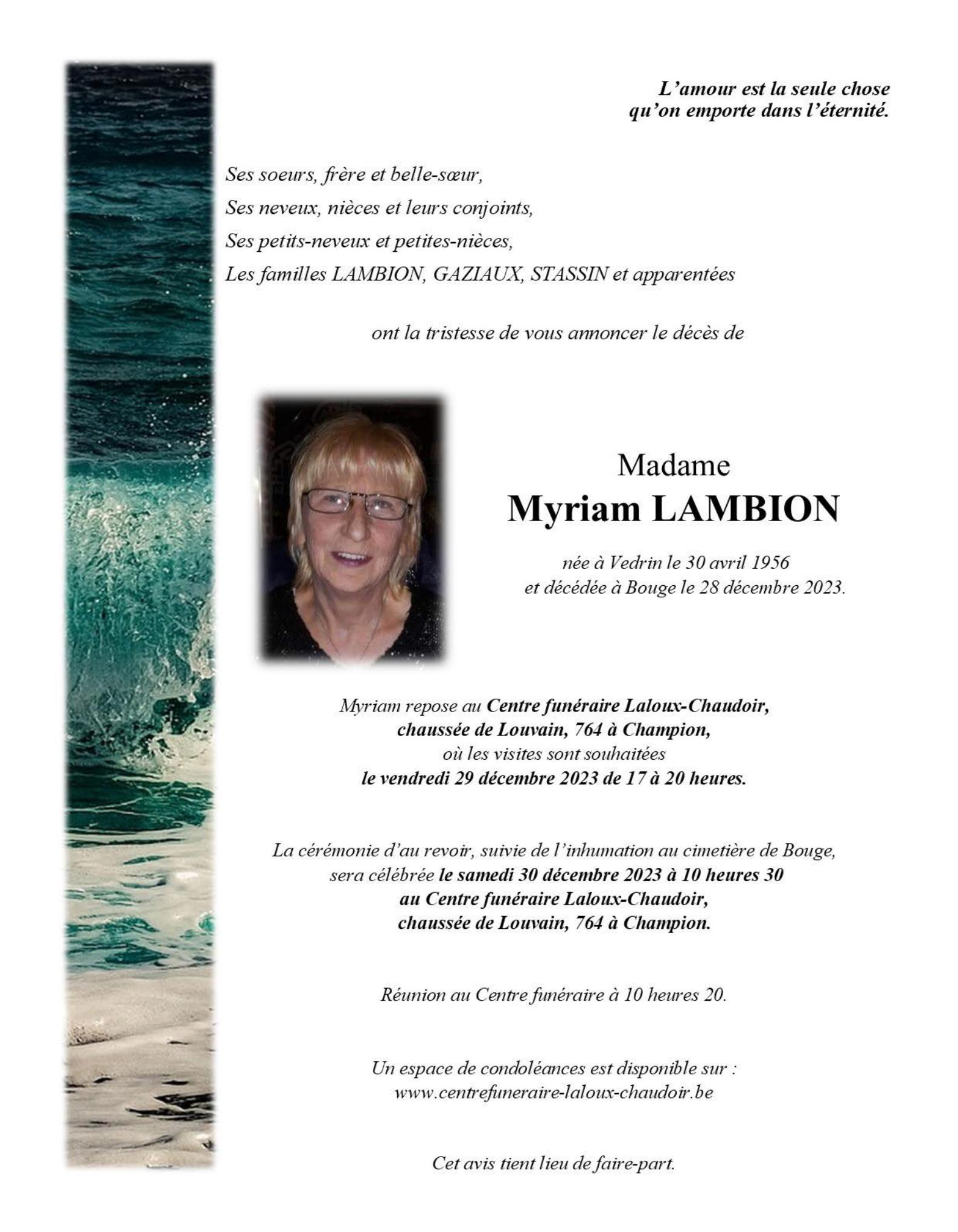Letter Of Condolence