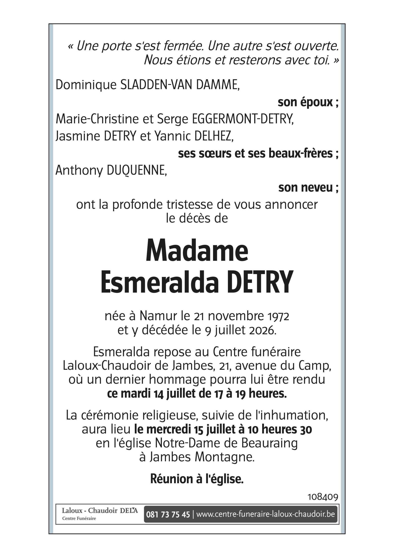 Letter Of Condolence