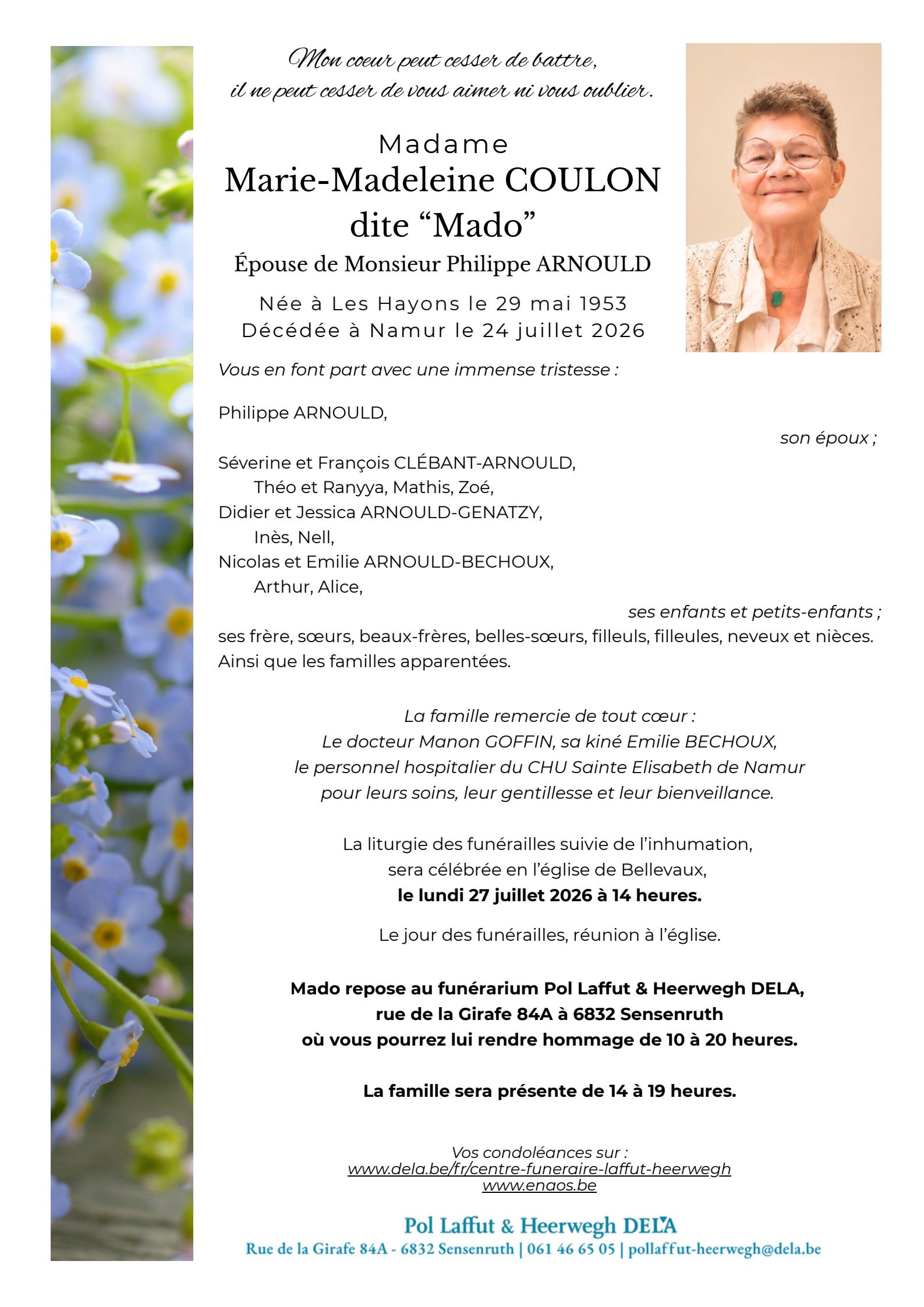 Letter Of Condolence