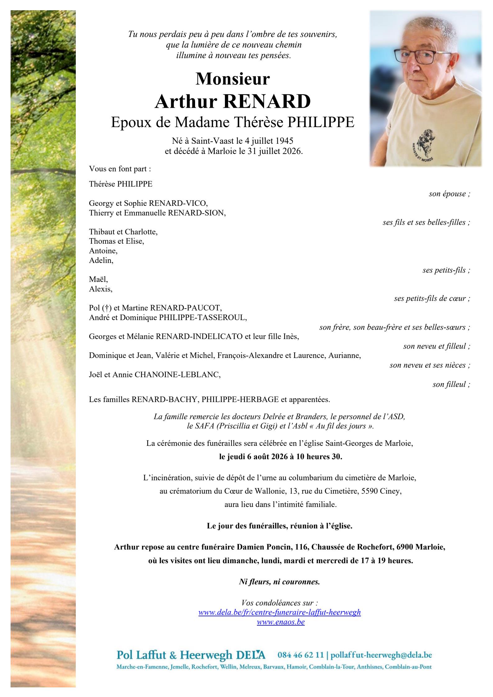 Letter Of Condolence