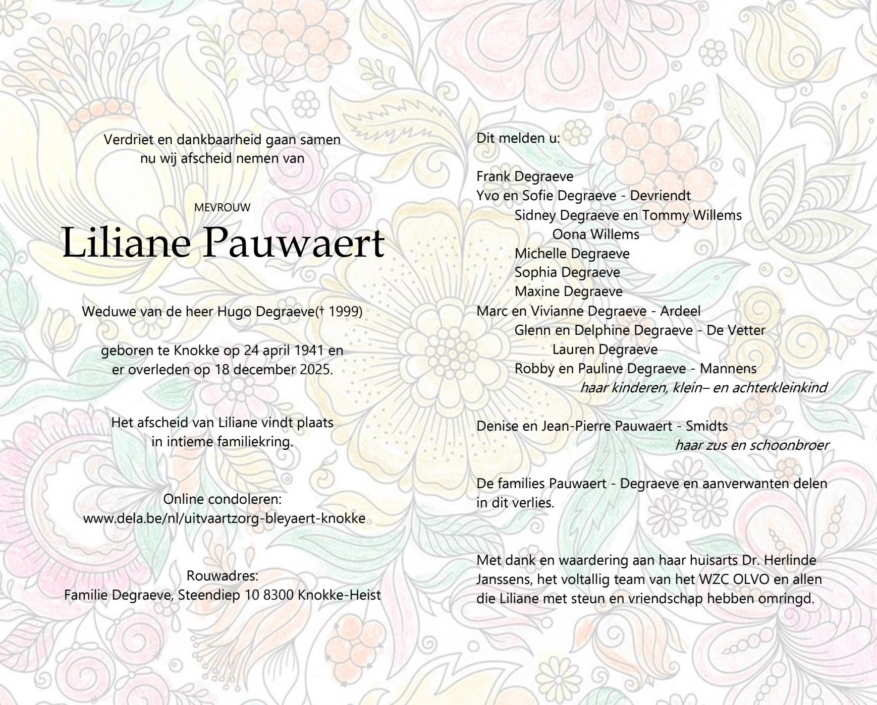 Letter Of Condolence