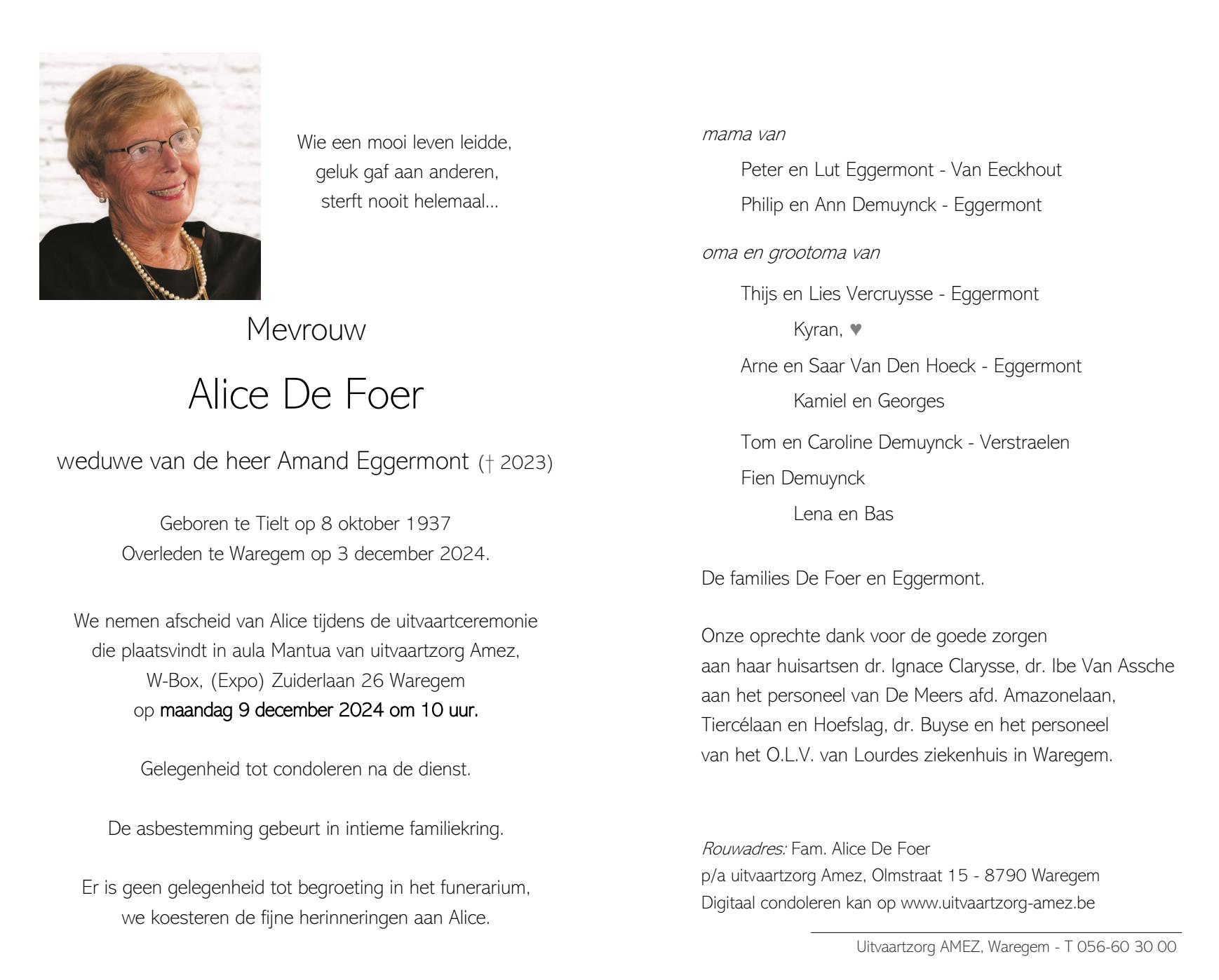 Letter Of Condolence