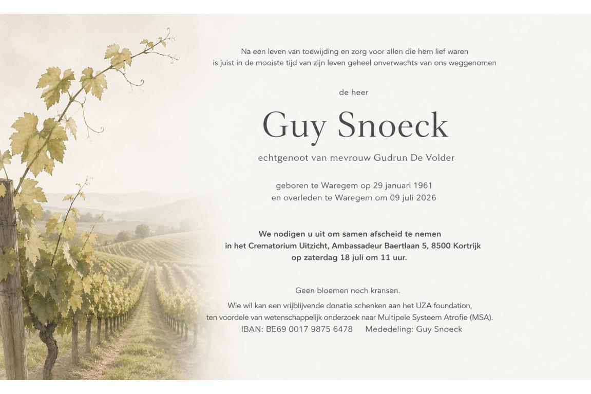 Letter Of Condolence