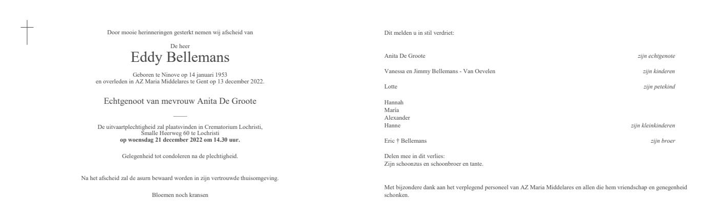 Letter Of Condolence